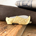 Coursolle brass charm knife