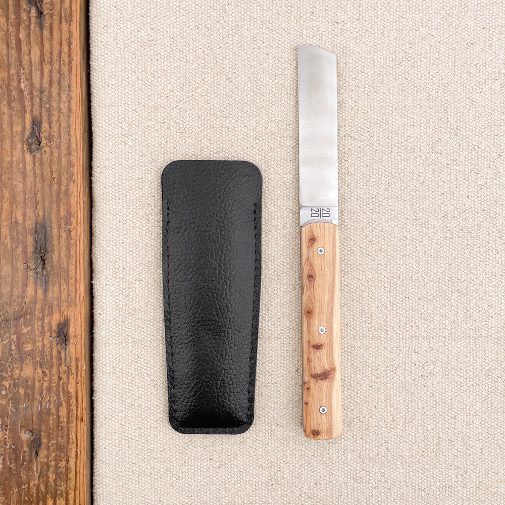 20/20 folding knife with juniper handle
