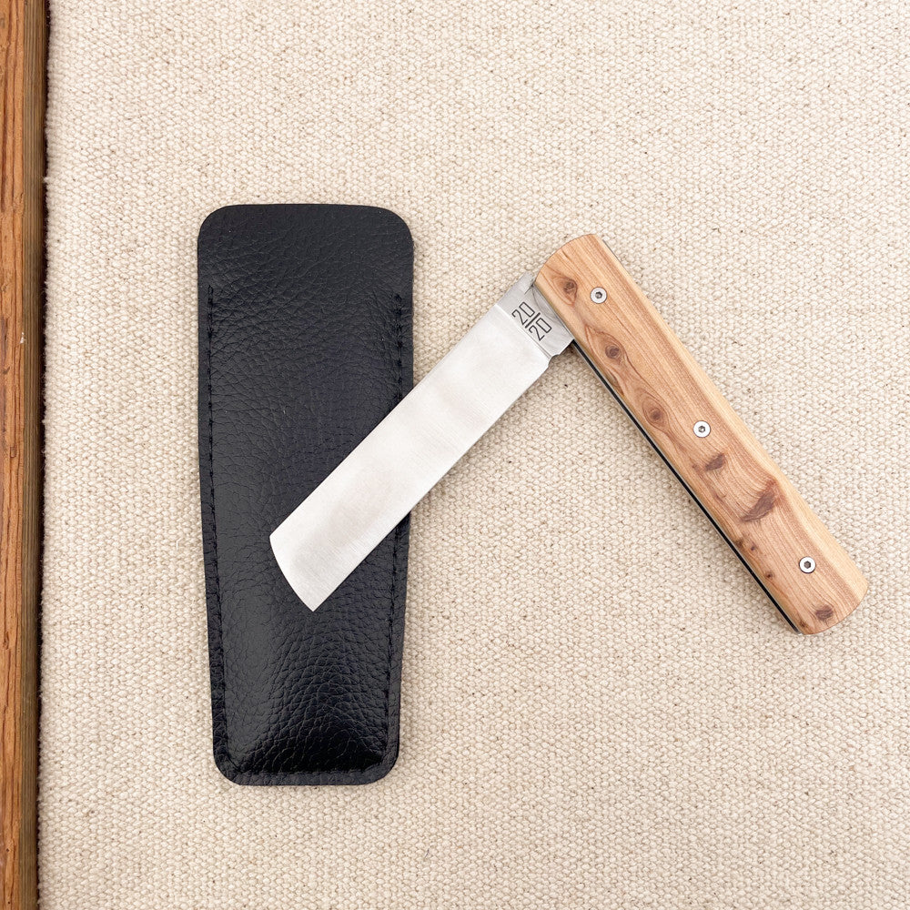 20/20 folding knife with juniper handle
