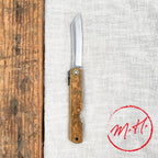 Higonokami brown brass knife