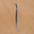 Takagi Tsuchime forged kiridashi knife, tapered asymmetric tip for accurate marking, Japanese handcraft
