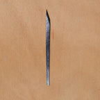 Takagi Tsuchime forged kiridashi knife, tapered asymmetric tip for accurate marking, Japanese handcraft
