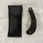Ergonomic folding knife-fork