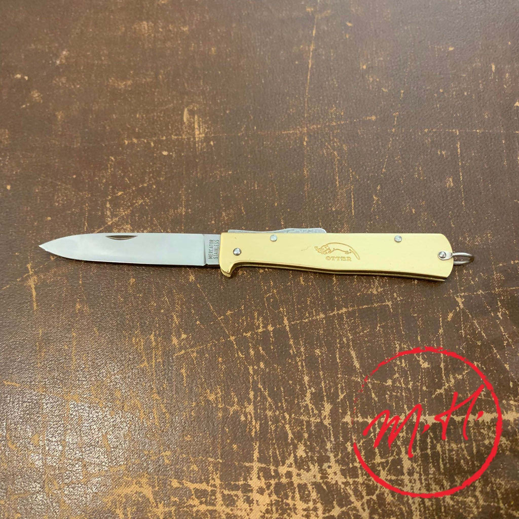 Mercator brass knife