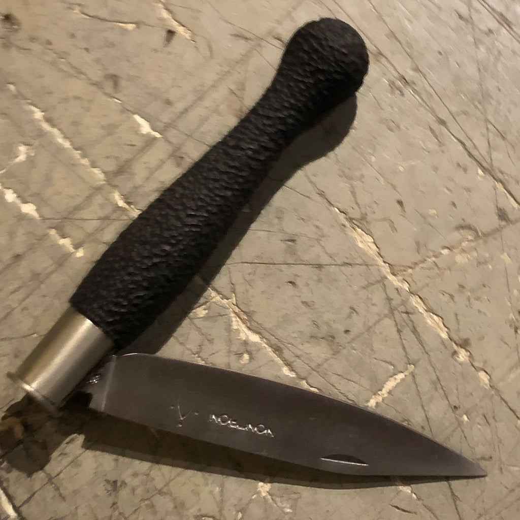 Couteau Nontron n°25 manche boule 12cm truffe