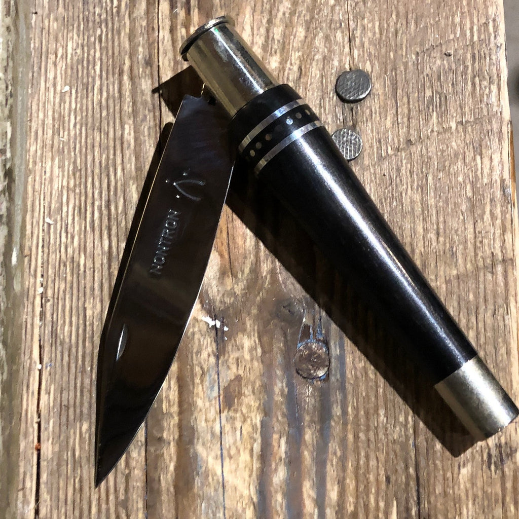 Nontron knife n°25 ebony/aluminum handle