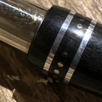 Nontron knife n°25 ebony/aluminum handle