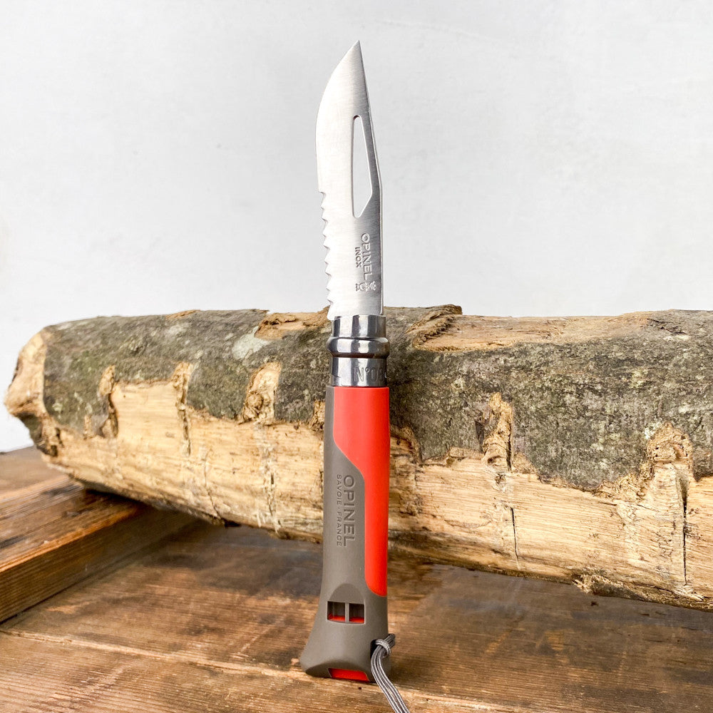 Couteau Opinel Outdoor n°8 rouge