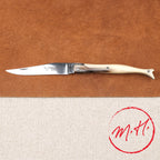 Bottine full-handle knife, horn tip