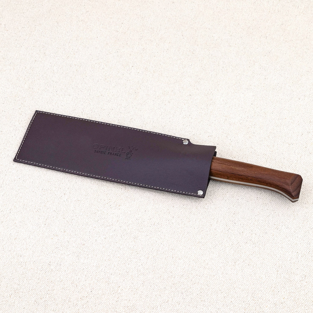 Couteau Santoku Les Forgés Opinel étuit en cuir