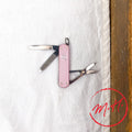 Couteau Suisse onglier en aluminium gaufré