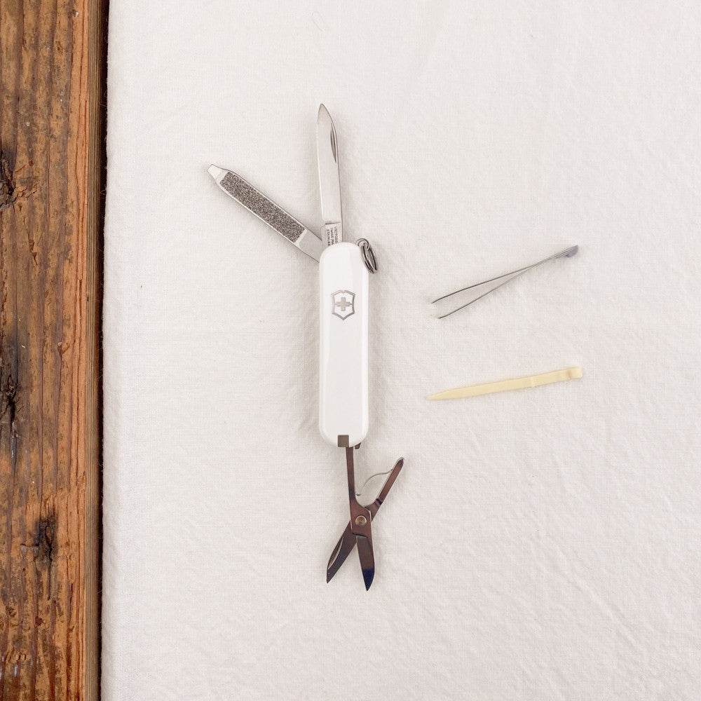 Swiss Army manicure knife in bakelite