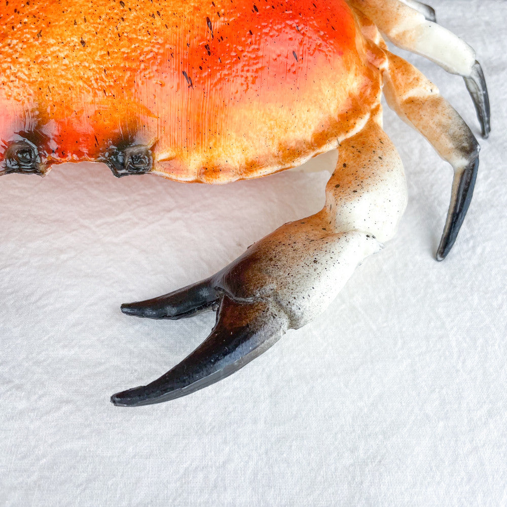 Decorative crab fishmonger