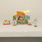 Crèche de Noël miniature à assembler
