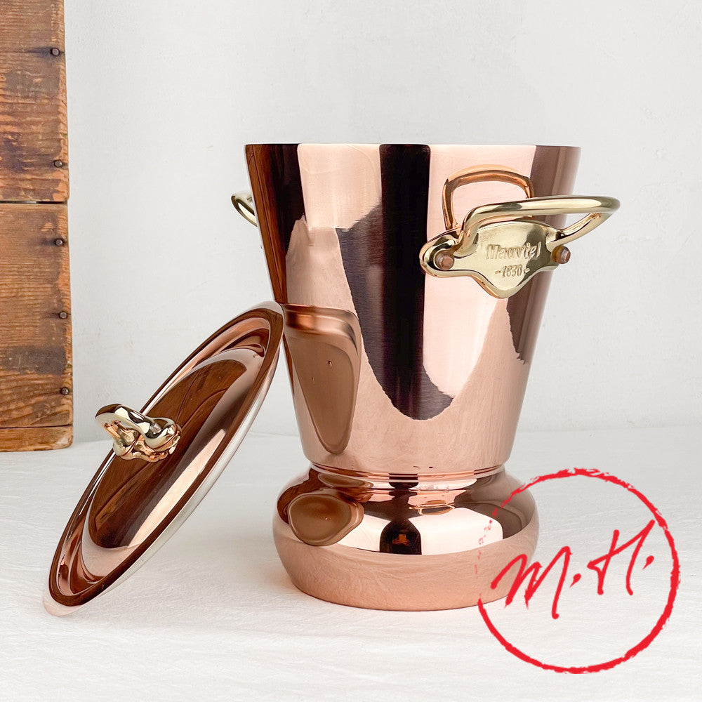 Mauviel copper potato steamer