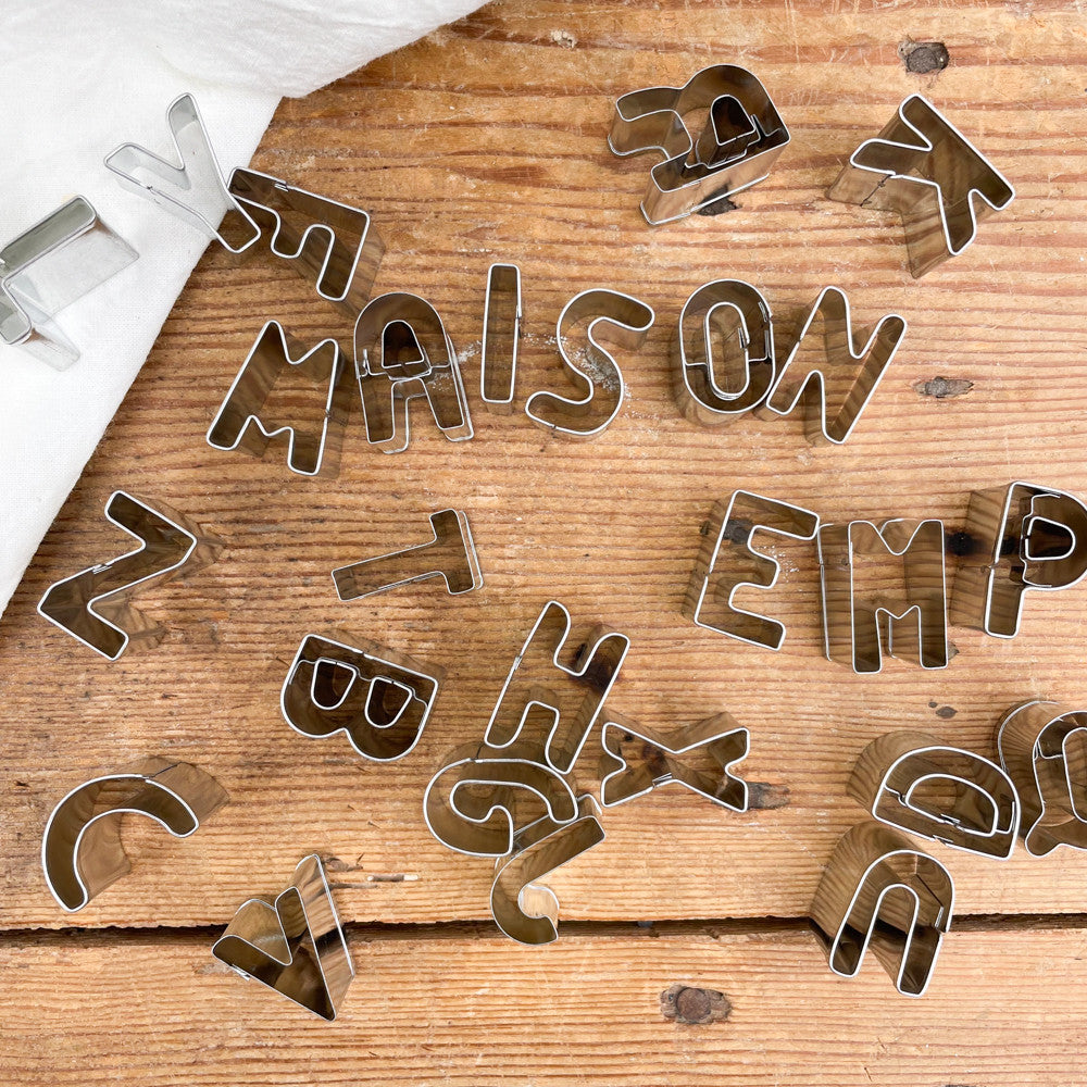 Découpe-pâte Alphabet