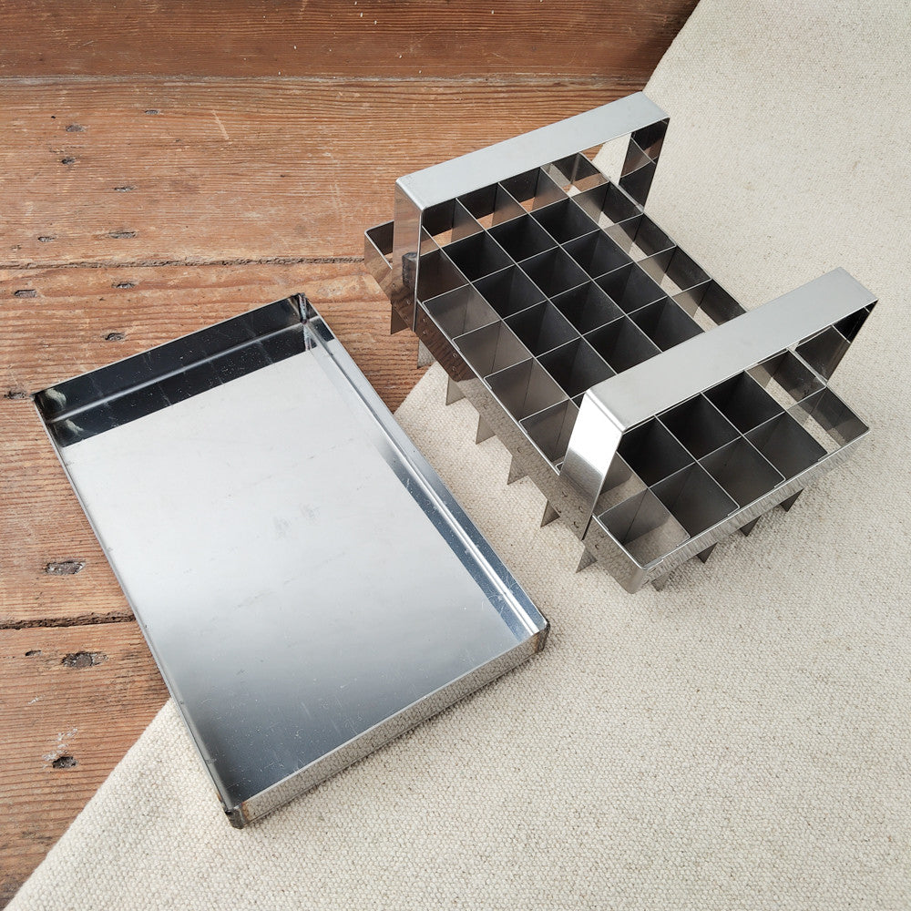 Cutter with stainless steel handles