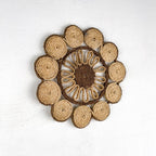 Dessous de plat en sisal fleur