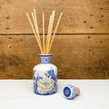 Blue and gold boxed diffuser