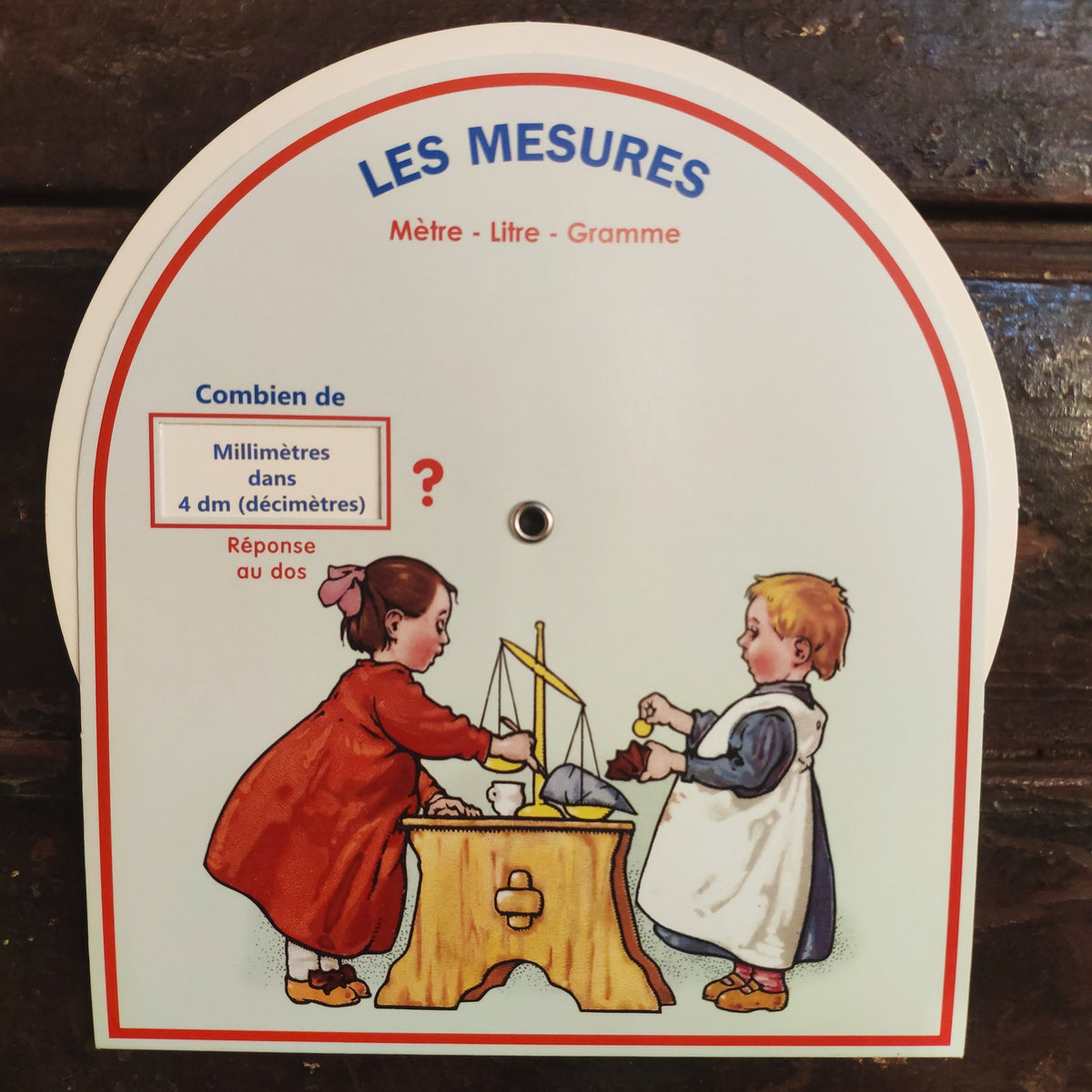 Disque les mesures