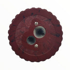 Double pencil sharpener burgundy