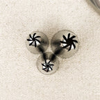 Stainless steel rose piping nozzle