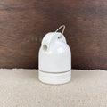 E27 porcelain hook lampholder
