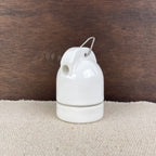 E27 porcelain hook lampholder