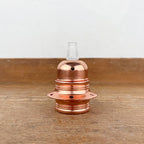 E27 copper double-ring lampholder