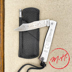 Douk-Douk with leather case and Cognet mini sharpening steel