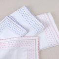 Fitted sheet and pillowcase for baby