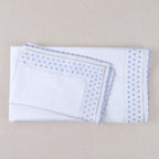 Fitted sheet and pillowcase for baby