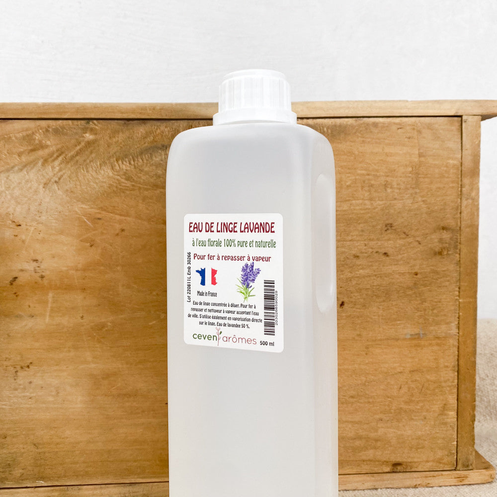Linen water with floral water