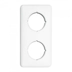 Double square cover plate