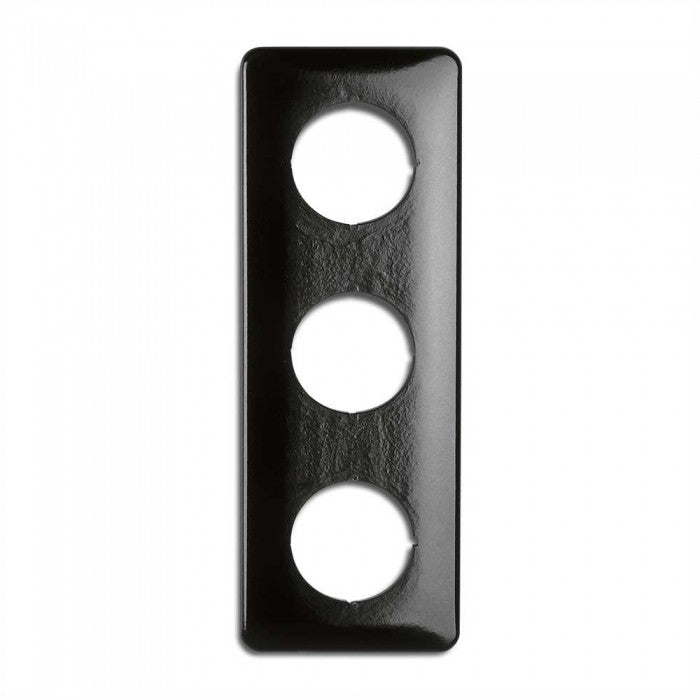 Triple square cover plate