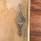 Bronze keyhole escutcheon
