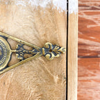 Bronze keyhole escutcheon
