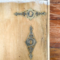 Bronze keyhole escutcheon