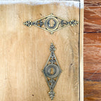 Bronze keyhole escutcheon
