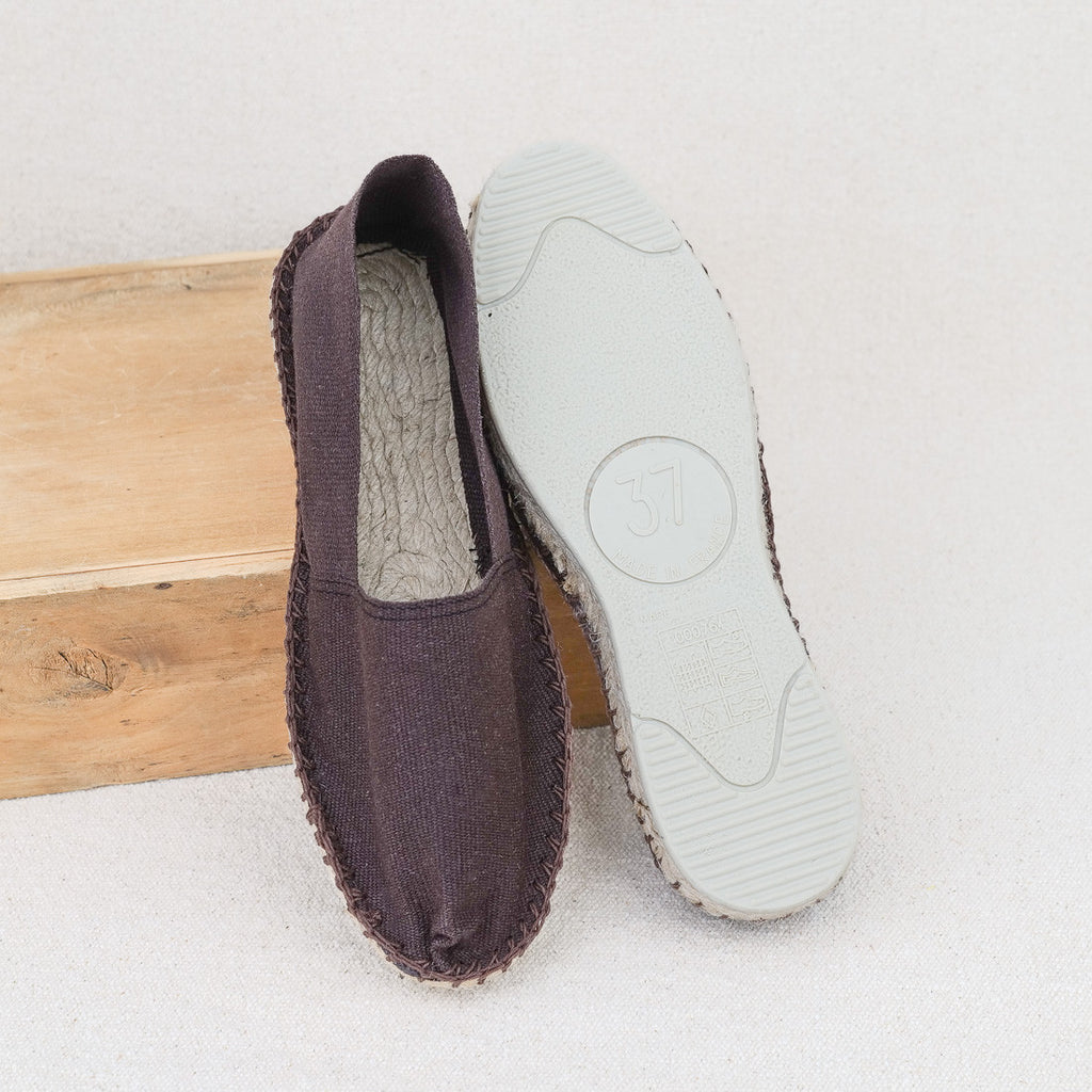 Espadrilles de Mauléon Chocolate