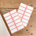 Soluble labels, pack of 24