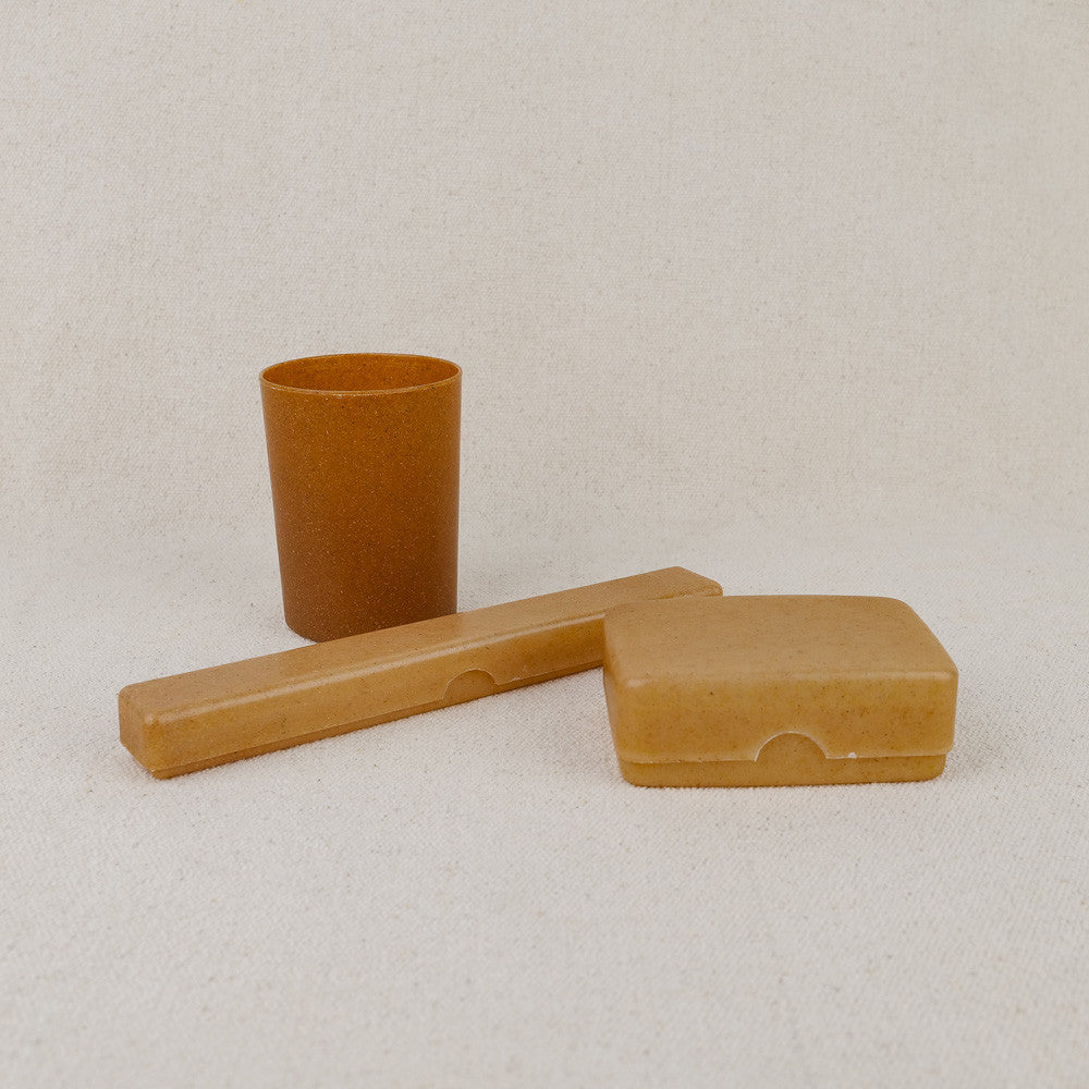 Étui à brosse à dents en bois d'épicéa liquide