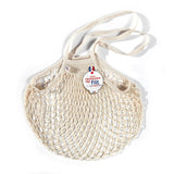 Large handle shopping net - Ecru