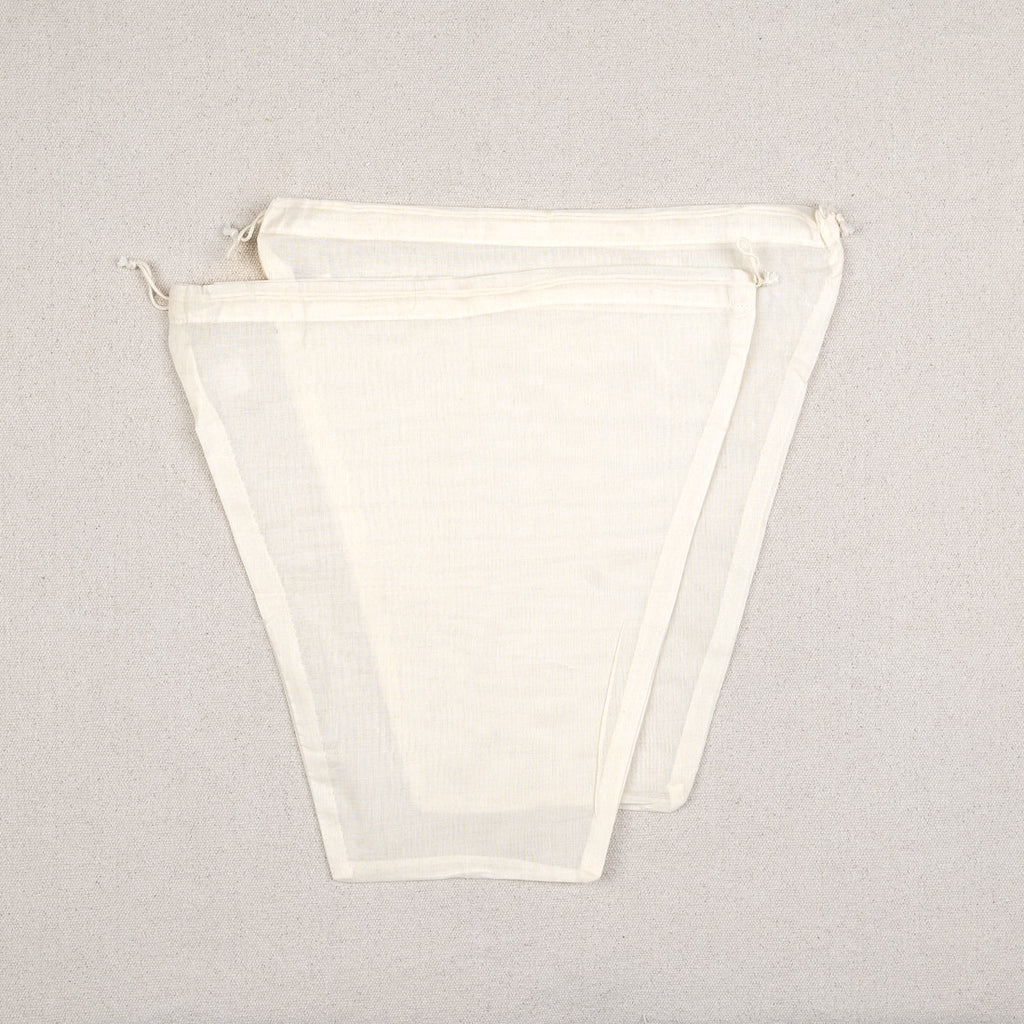 Organic cotton milk filters