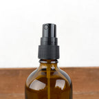 Amber glass spray bottle 100ml
