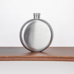 Small stainless steel flask