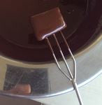 Stainless steel chocolate forks
