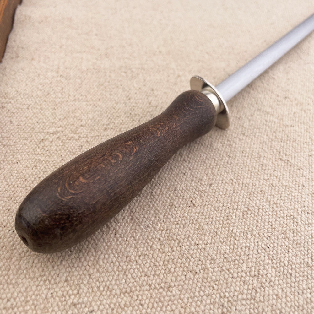 Household sharpening steel, round rod