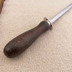 Household sharpening steel, round rod