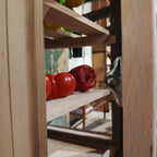 Small pantry with 2 racks